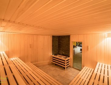 Aussehen der Sauna in der Olimpia Sauna