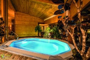 Sauna Olimpia - wnętrze kompleksu wellness i spa