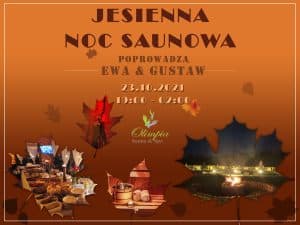sauna olimpia noc saunowa pazdziernik jesienna noc saunowa